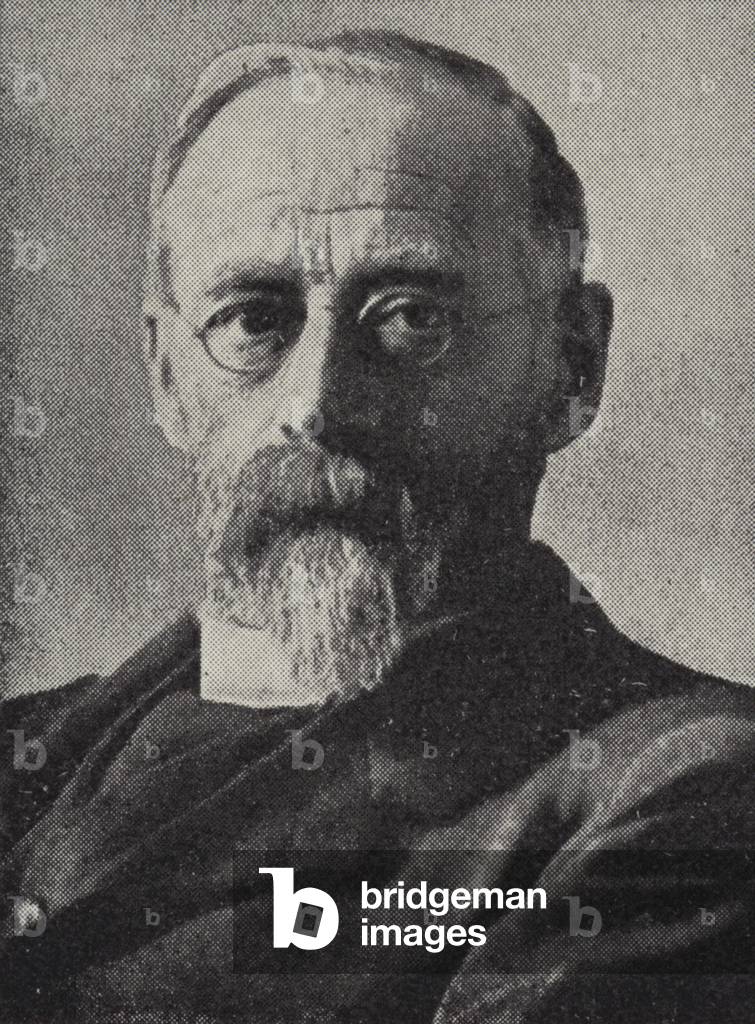 Burnett Hillman Streeter, British biblical scholar (b/w photo)