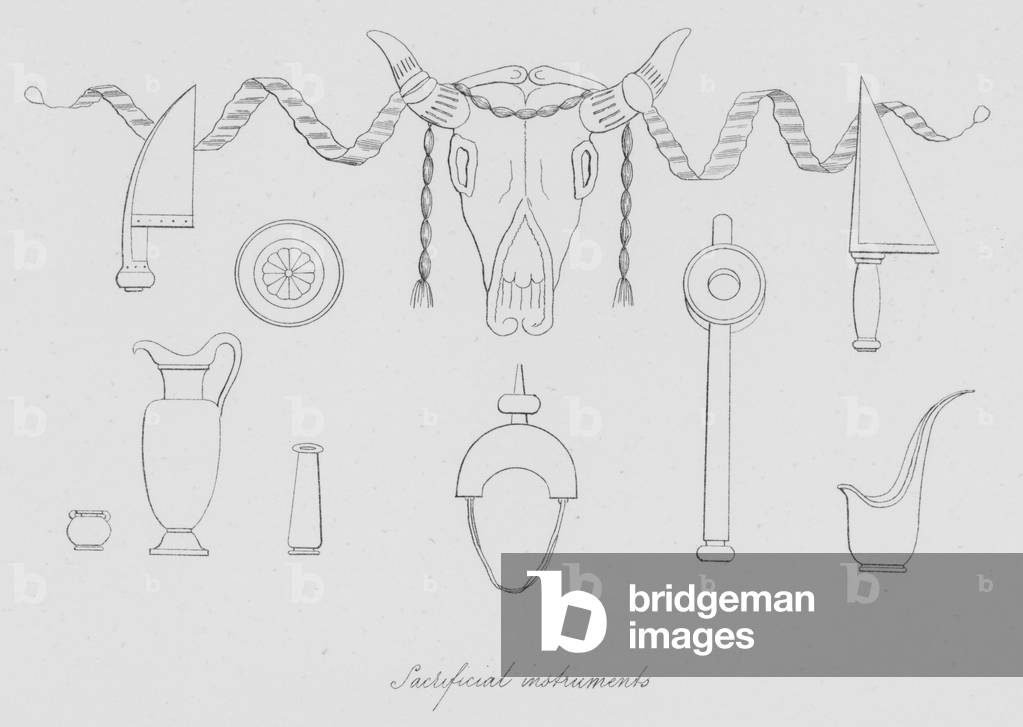 Sacrificial instruments (engraving)