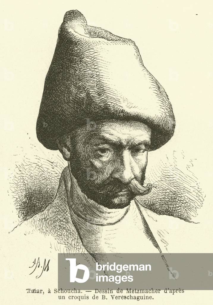 Tatar, a Schoucha (engraving)