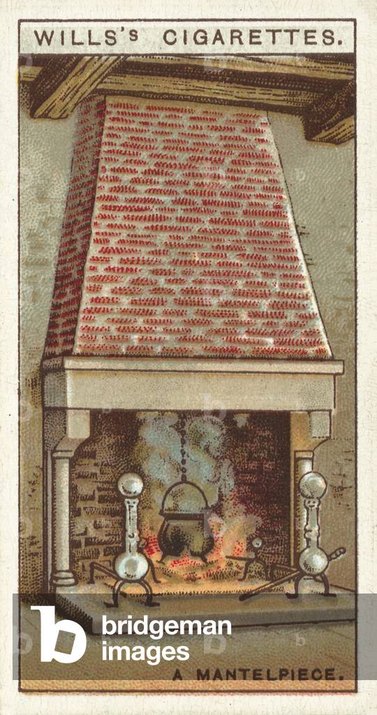 A Mantelpiece (chromolitho)