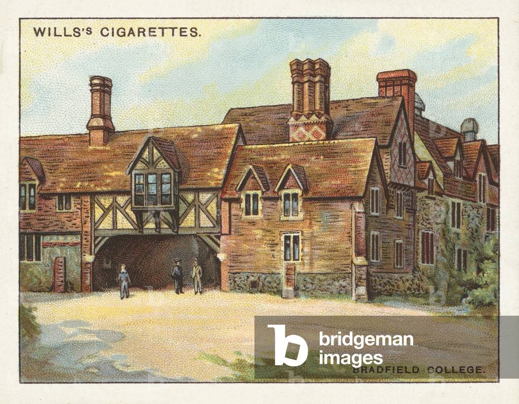 Public Schools, Bradfield College, Benedictus es, O Domine: Doce me Statuta Tua (chromolitho)