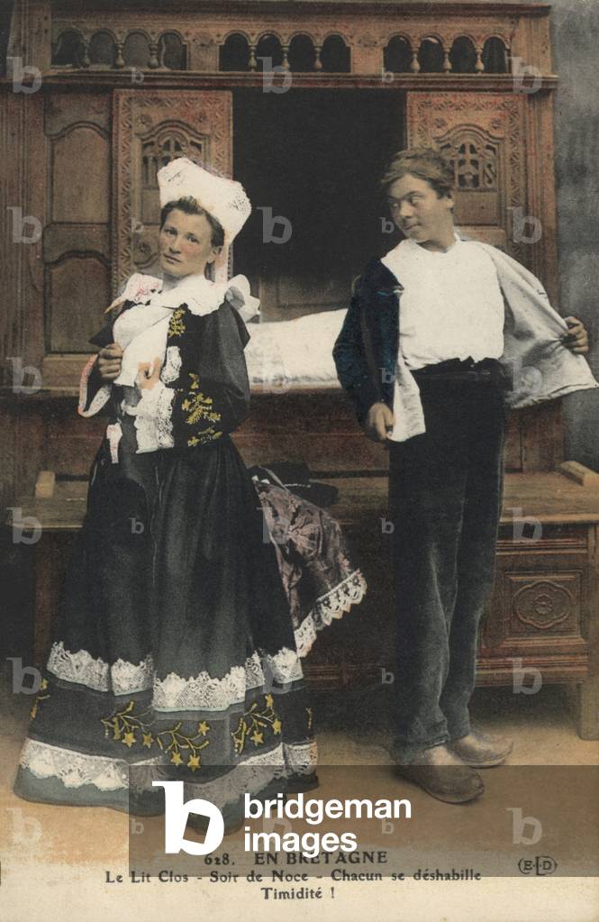 Traditional Breton dress (colour photo)