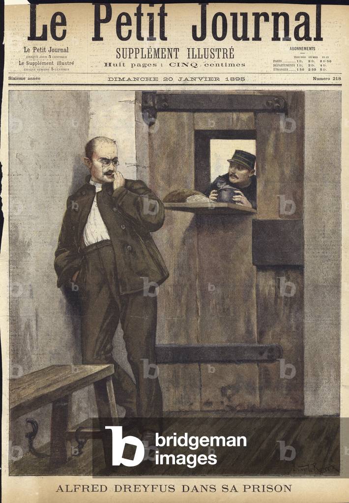 Cover of Le Petit Journal, 20 January 1895 (coloured engraving)