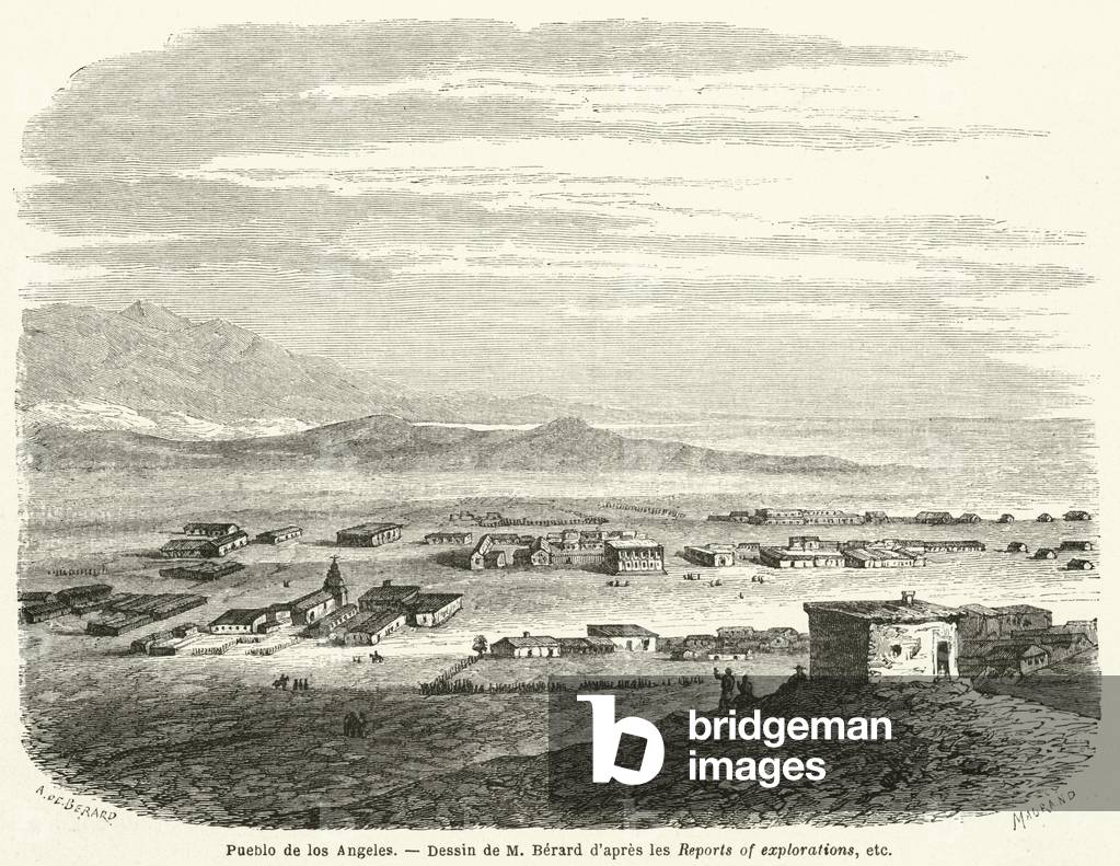 Pueblo de los Angeles (engraving)