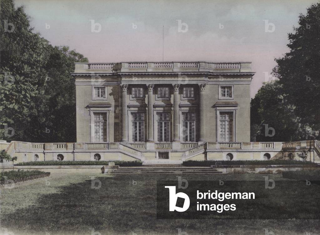 Le Petit Trianon, The Little Trianon (coloured photo)