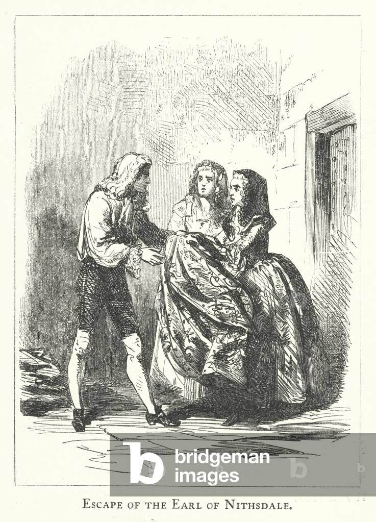 Escape of the Earl of Nithsdale (engraving)