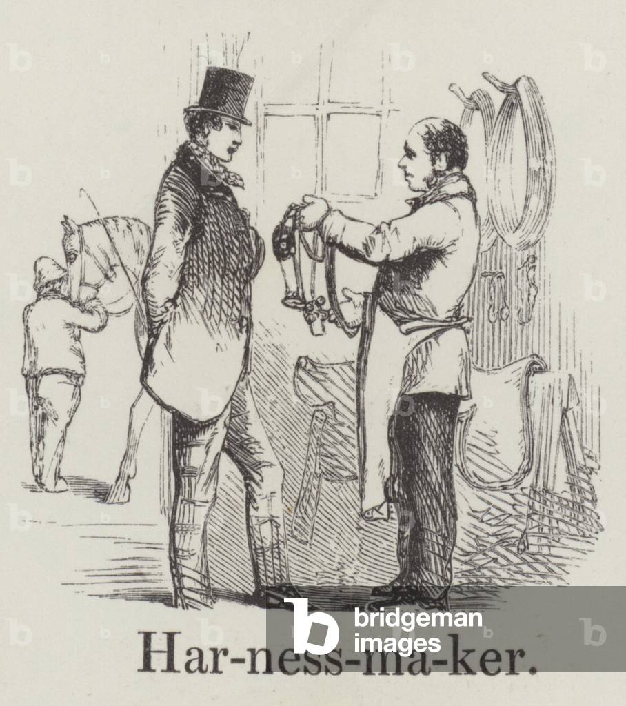 Harness maker (engraving)