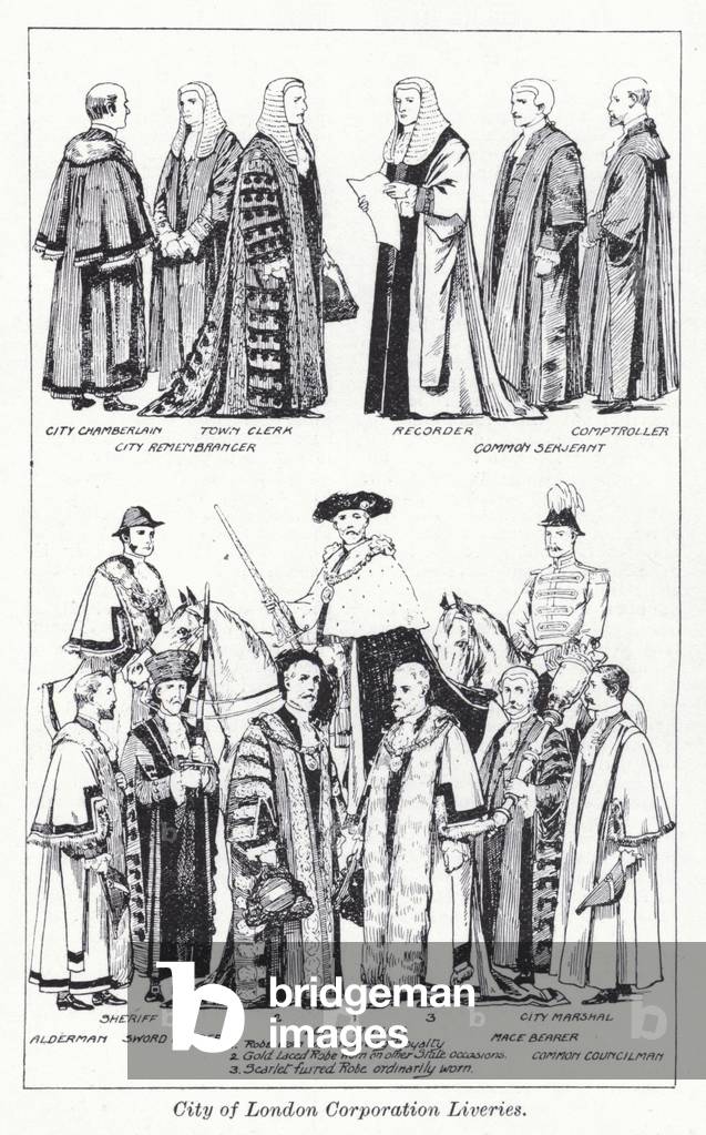 City of London Corporation Liveries (litho)