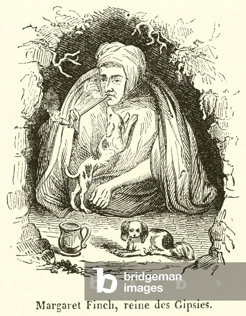 Margaret Finch, reine des Gipsies (engraving)