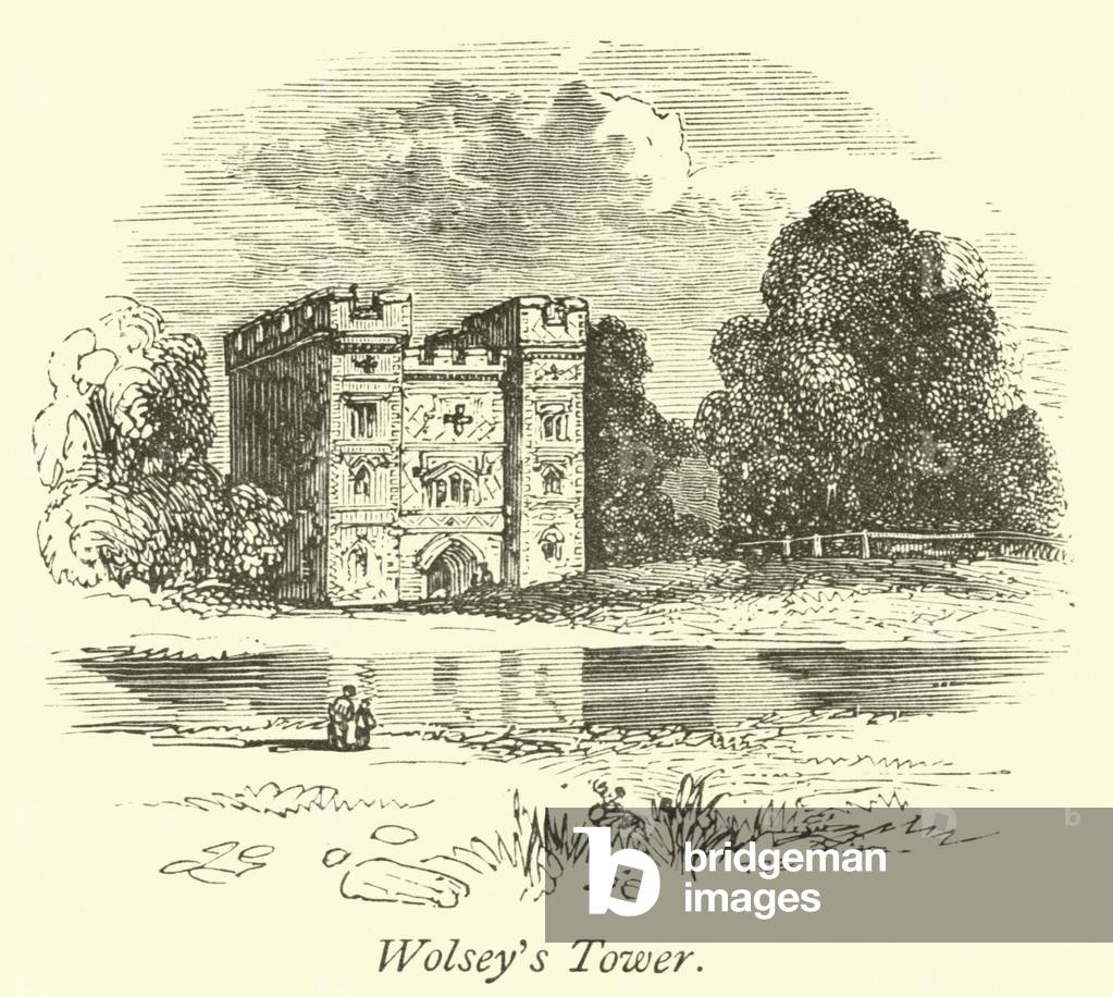Wolsey's Tower (engraving)