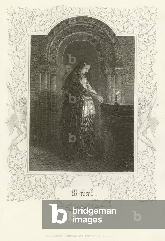 Macbeth, Act V (engraving)