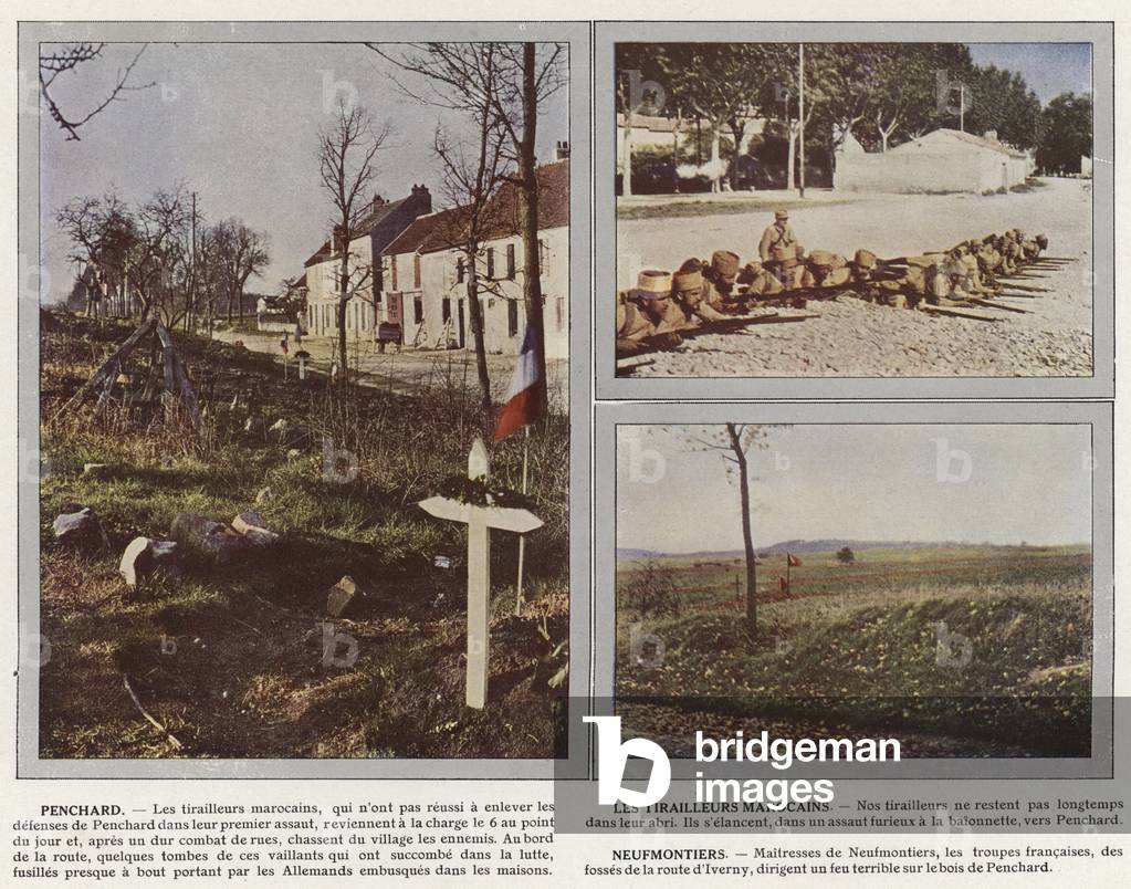 Penchard, Les Tirailleurs Marocains, Neufmontiers (photo)