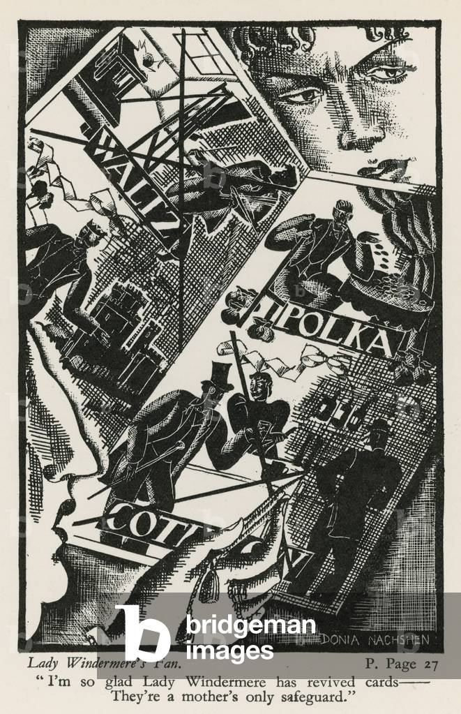 Lady Windermere's Fan (woodblock)