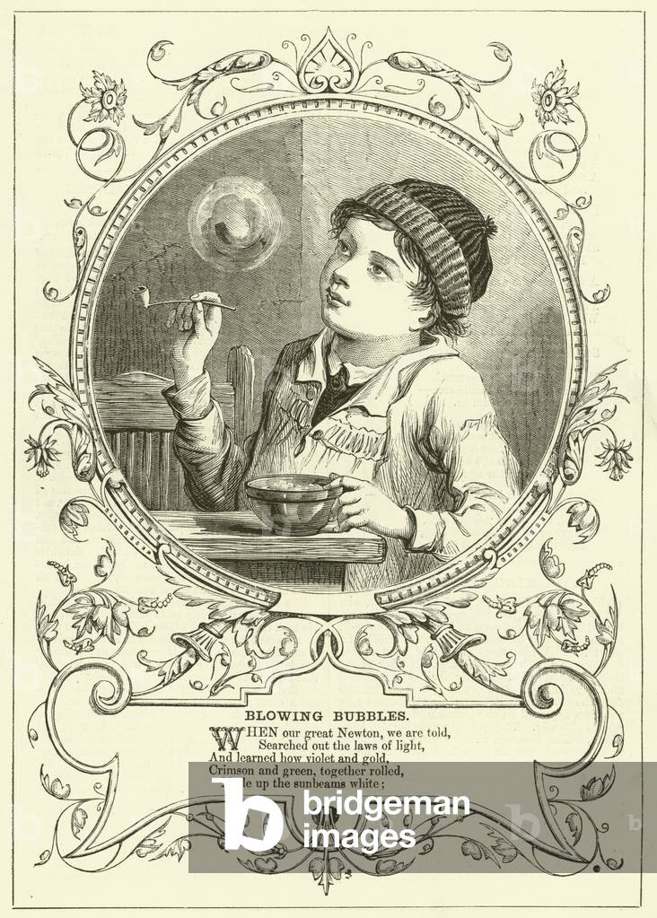 Blowing Bubbles (engraving)