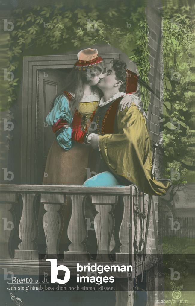 Romeo and Juliet, Valentine's Card (photo)