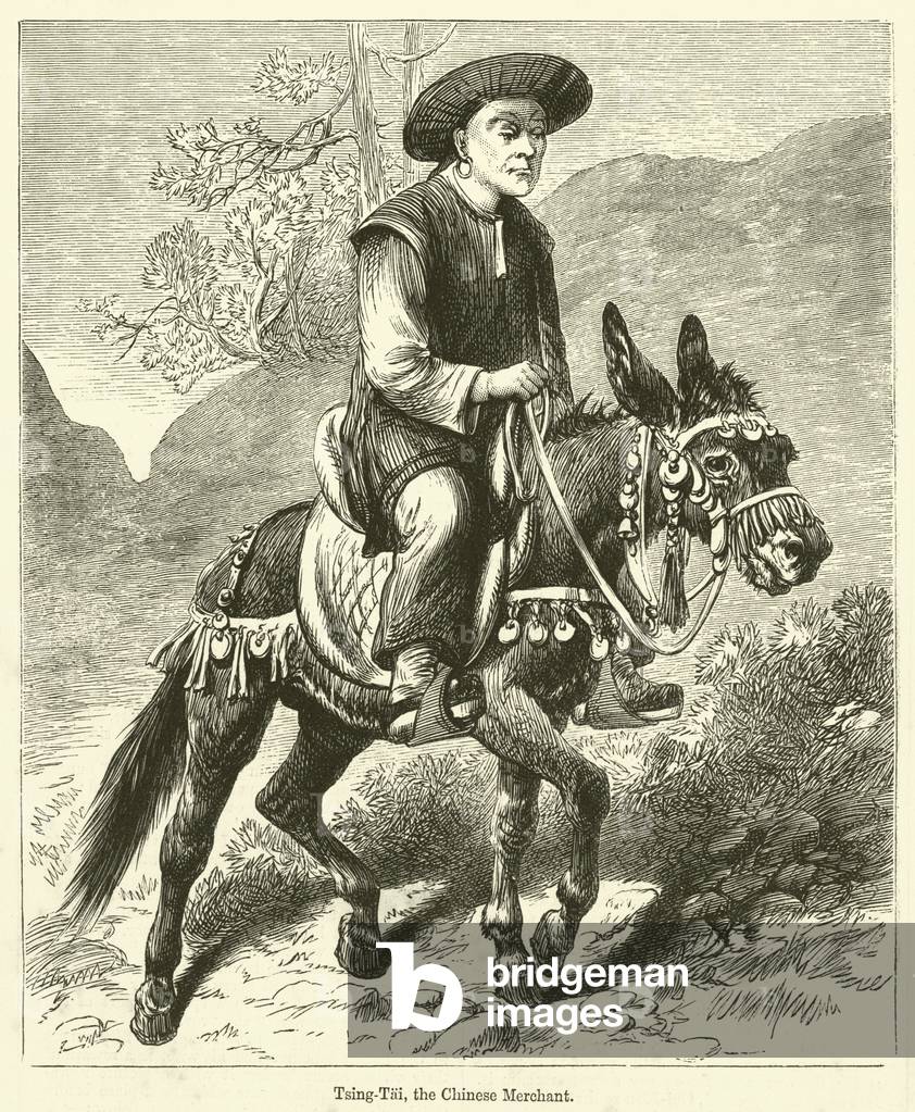 Tsing-Tai, the Chinese Merchant (engraving)