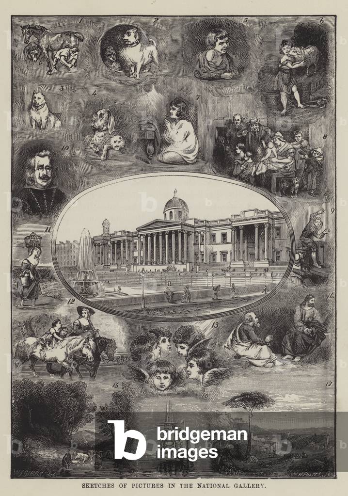 The National Gallery, London (engraving)