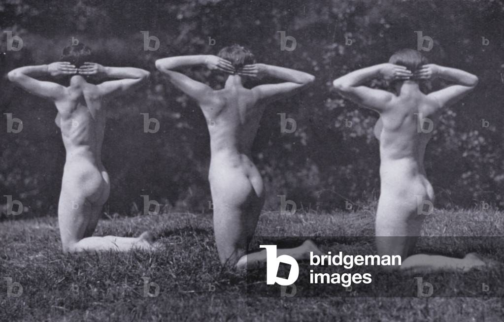The Body Beautiful, Physical Culture for Women (b/w photo)