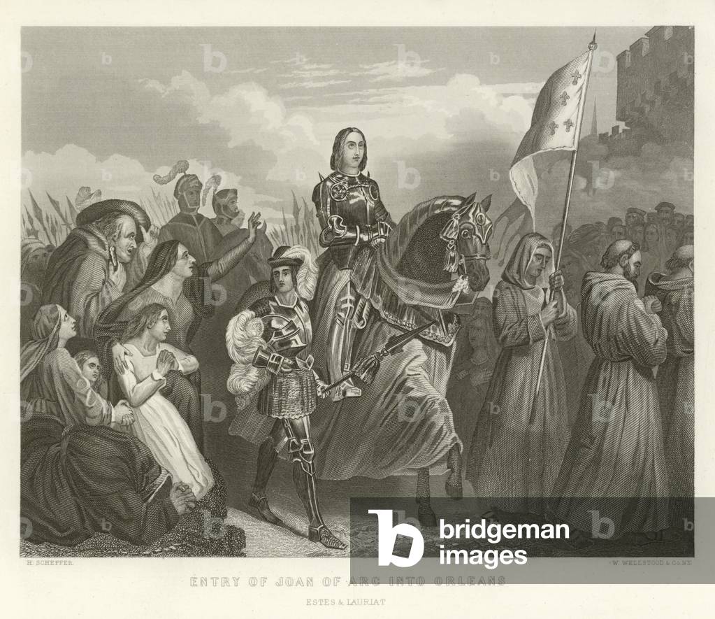 Entry of Joan of Arc into Orleans (engraving)