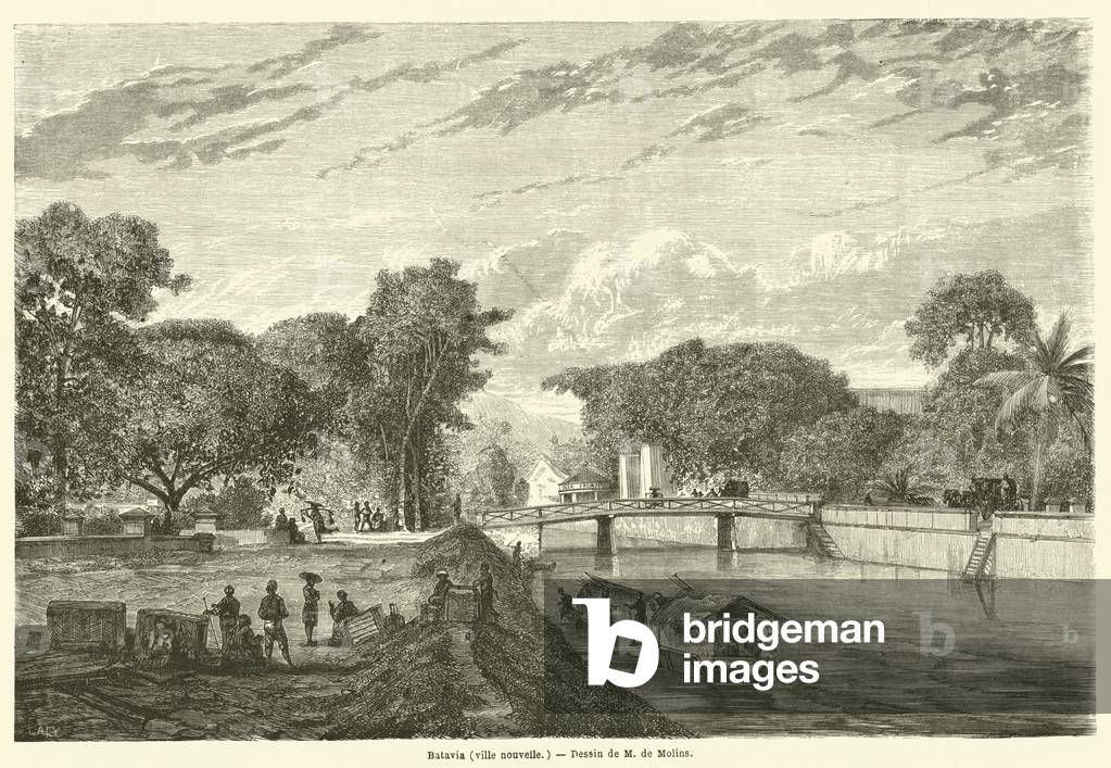 Batavia, ville nouvelle (engraving)