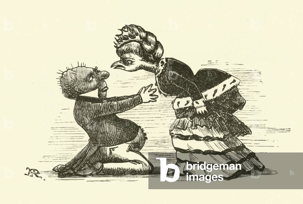 Henpecked husband (engraving)