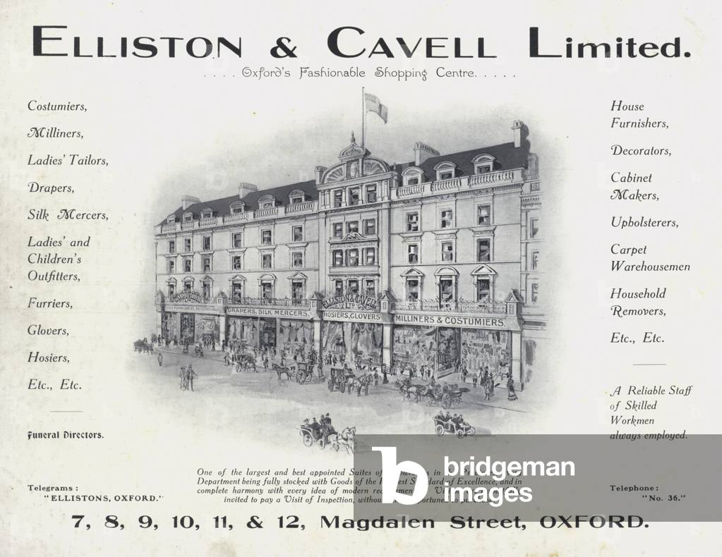 Advertisement, 1907 (litho)