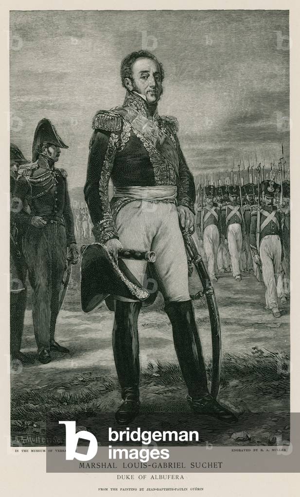 Marshal Louis-Gabriel Suchet (engraving)