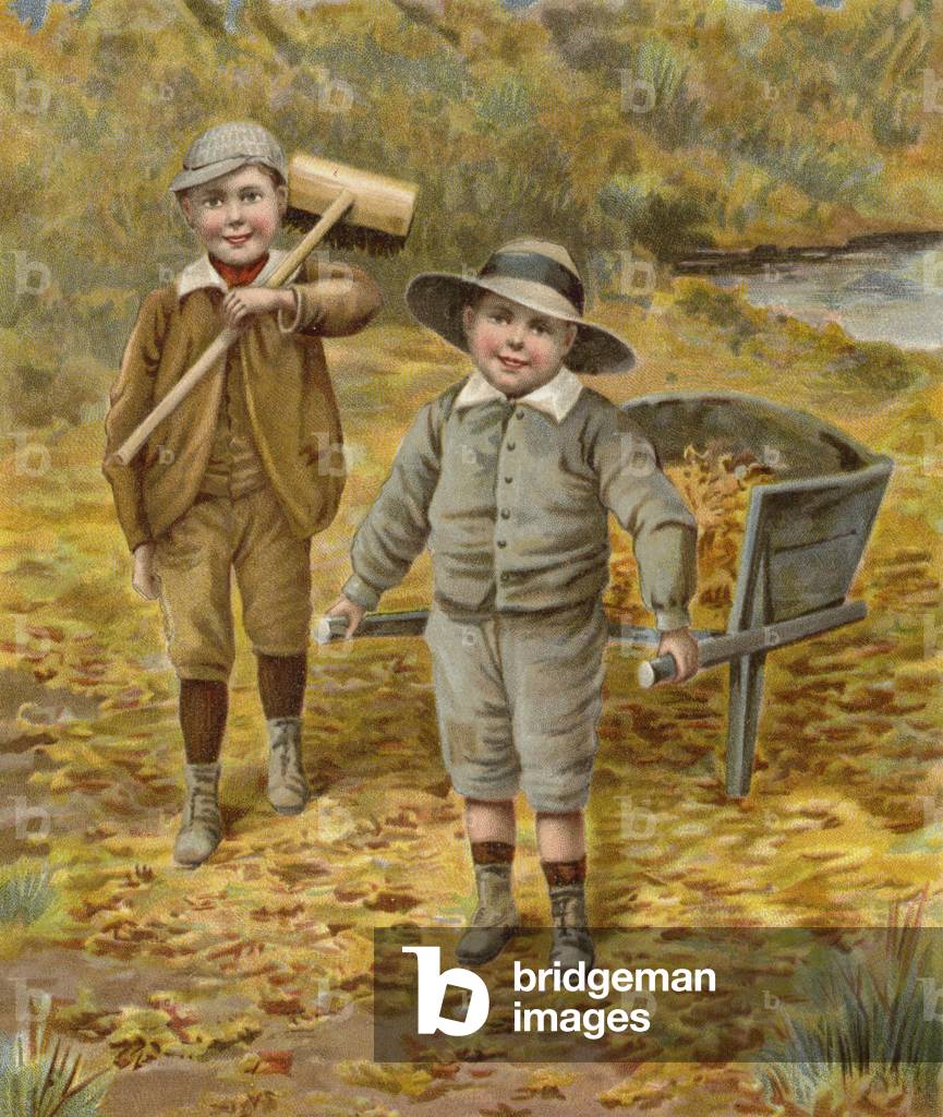 Autumn Leaves (chromolitho)