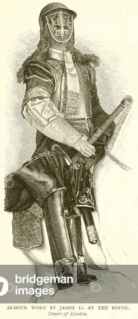 Armour Worn by James II at the Boyne (engraving)