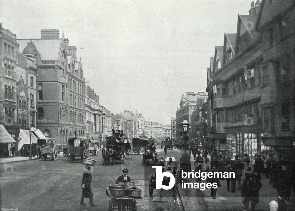 Holborn, with the Prudential Assurance Co.'s Offices, Furnival's Inn and Staple Inn (b/w photo)