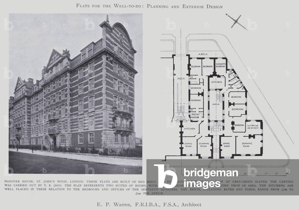 E P Warren, Architect (b/w photo)