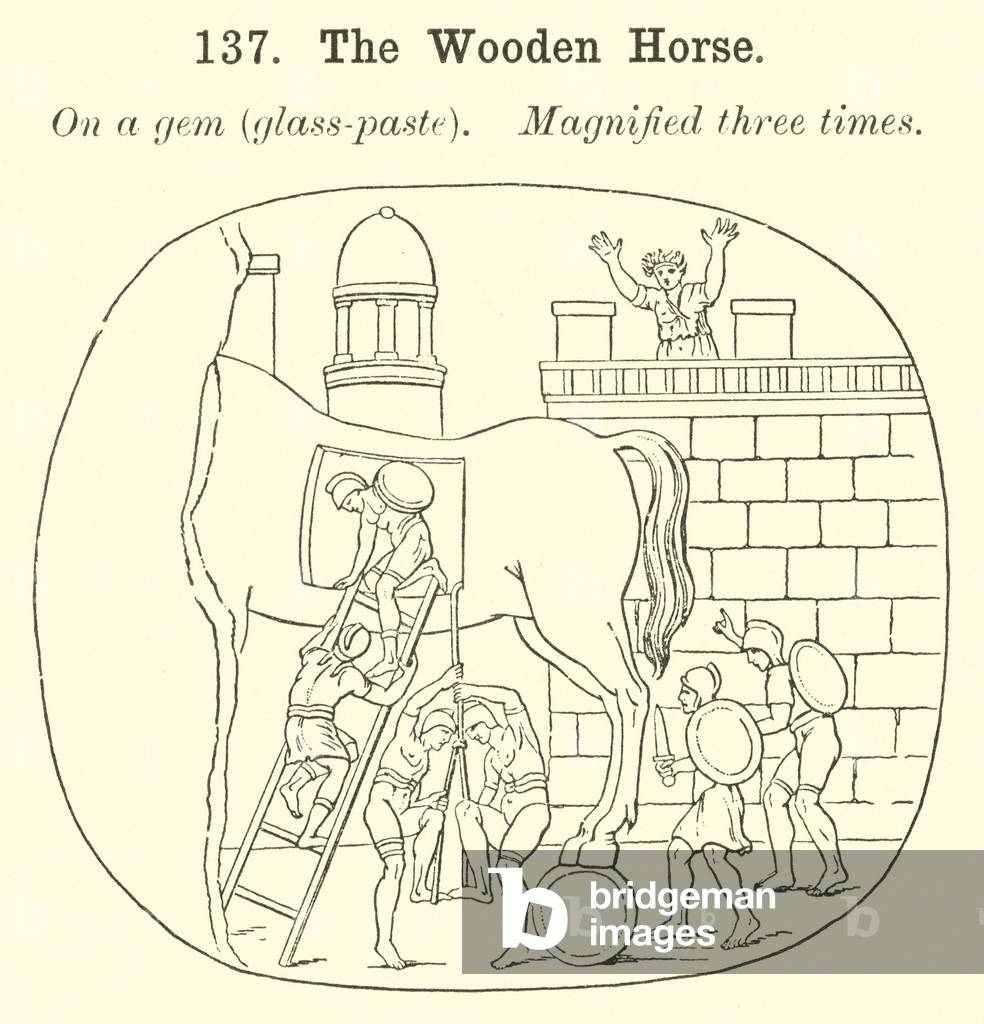 The Wooden Horse (engraving)