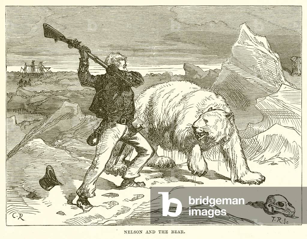 Nelson and the Bear (engraving)