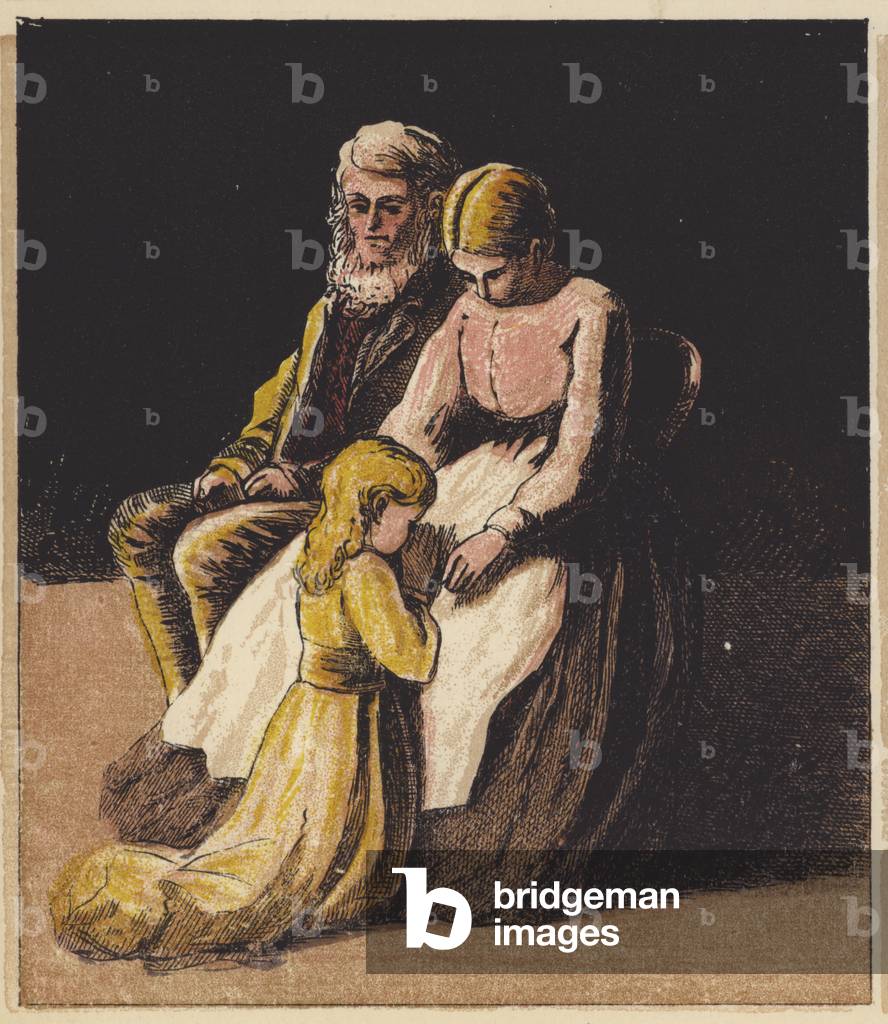 When Little Fred Went to Bed (colour litho)