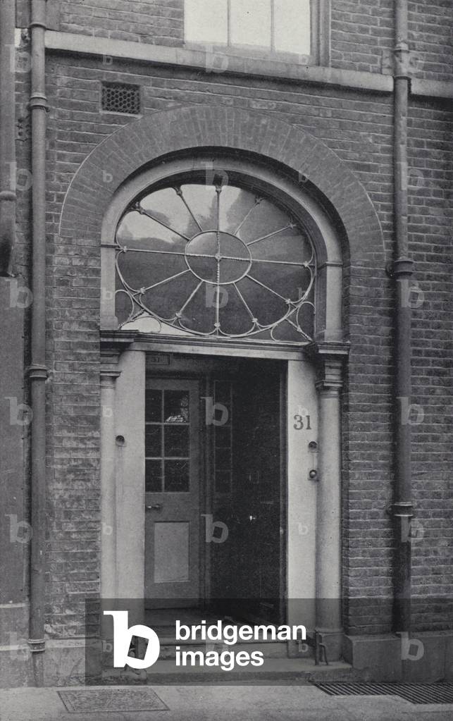 London, No 31 Spring Gardens, 1760 (b/w photo)