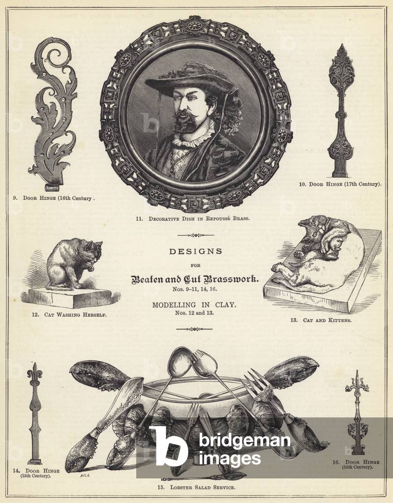 Designs for Beaten and Cut Brasswork (engraving)