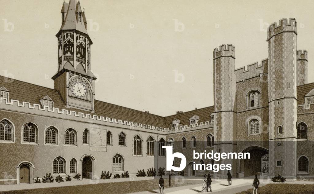 Queen's College (litho)