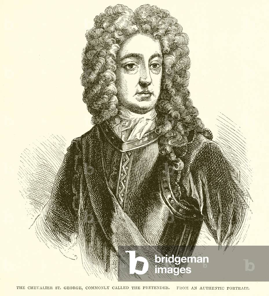 The Chevalier St. George, commonly called the Pretender (engraving)