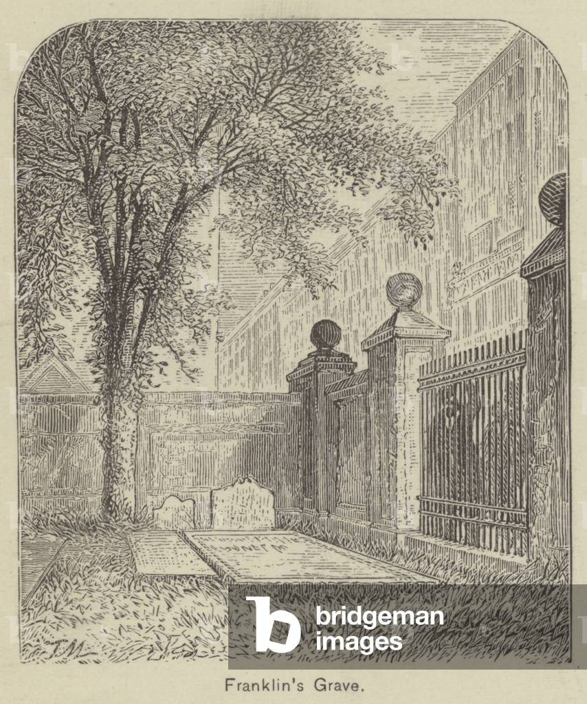 Franklin's Grave (engraving)