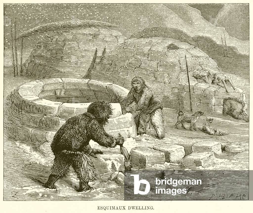 Esquimaux Dwelling (engraving)