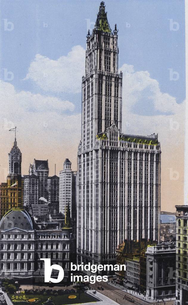 New York: Woolworth Building (colour photo)