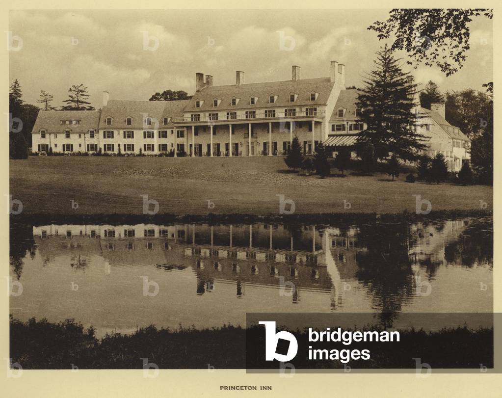 Princeton University: Princeton Inn (b/w photo)