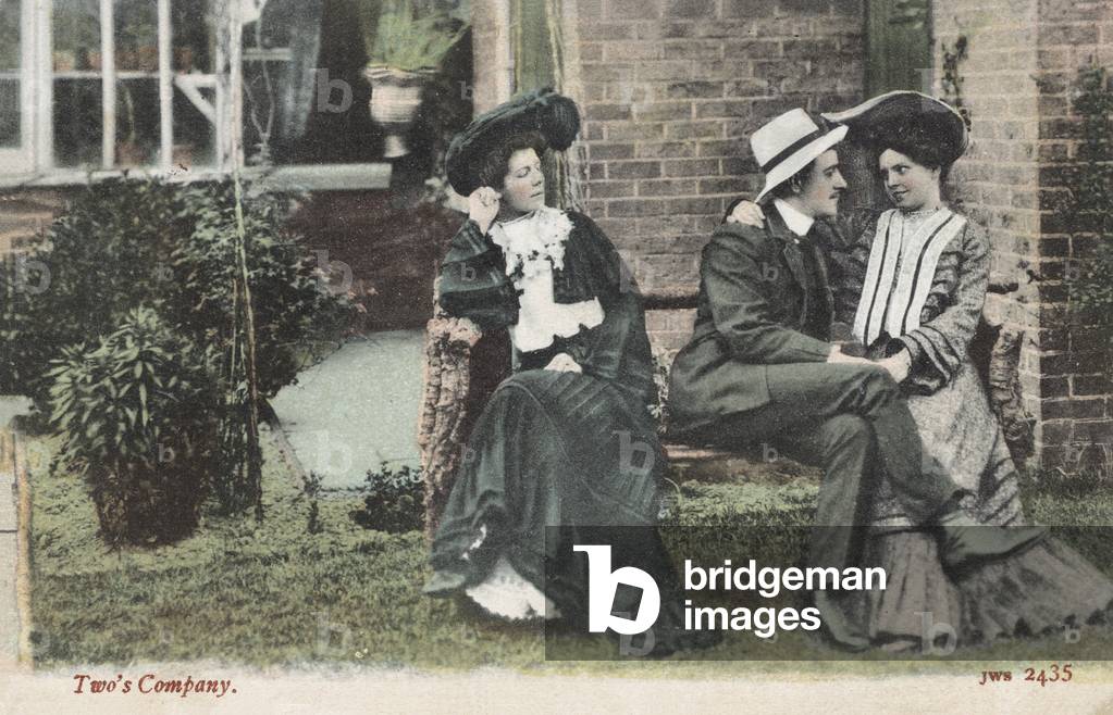 Two's Company (coloured photo)