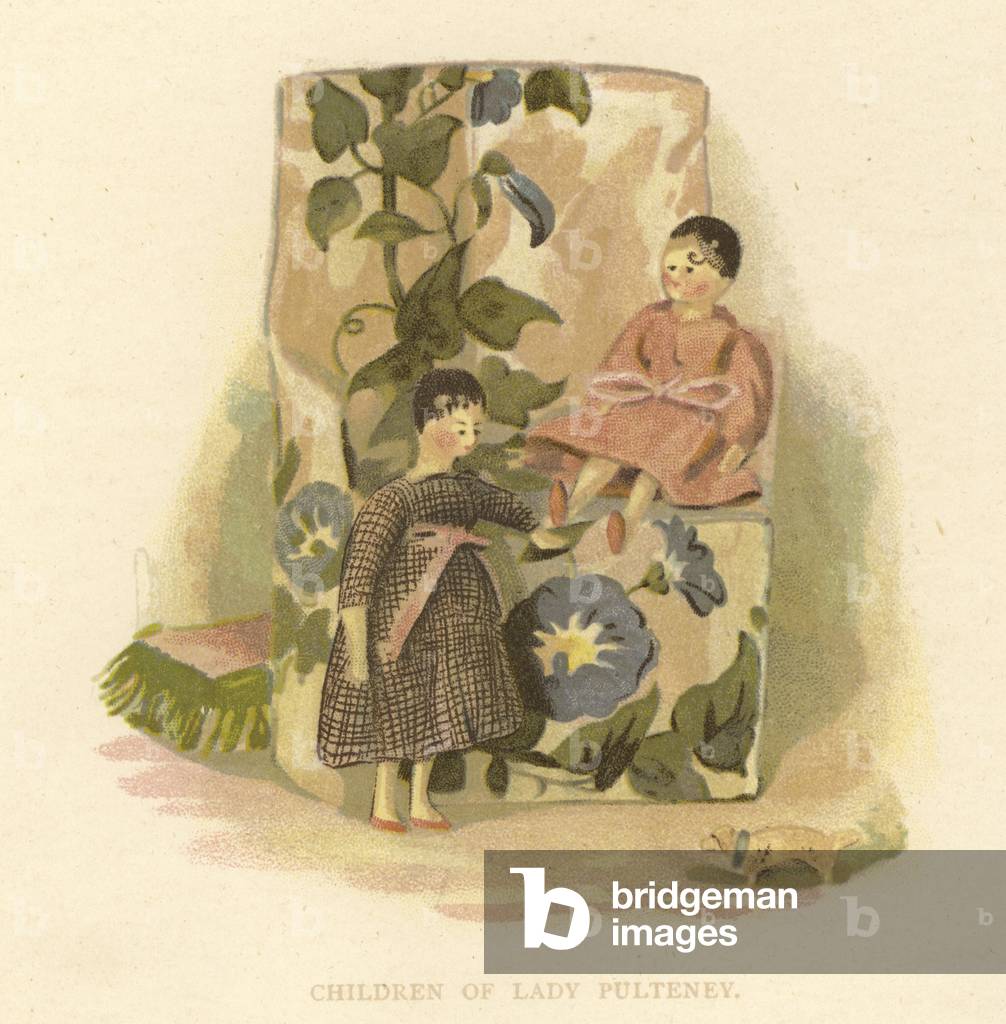 Children of Lady Pulteney (chromolitho)