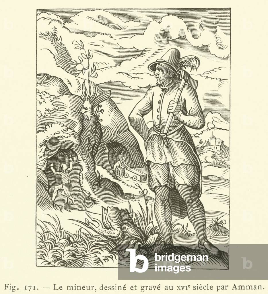 Le mineur (engraving)