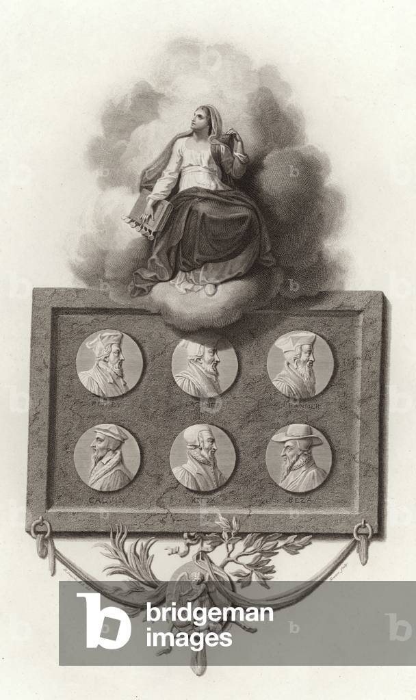 Important Protestant figures (engraving)