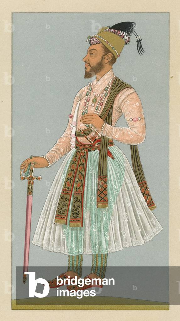 "Indien Kostüm", 20. Jahrhundert von French School