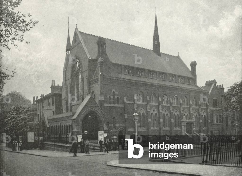 Westbourne Park Chapel (b/w photo)