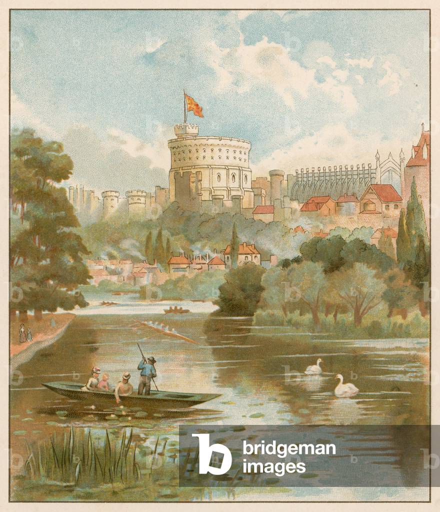 Windsor Castle (chromolitho)