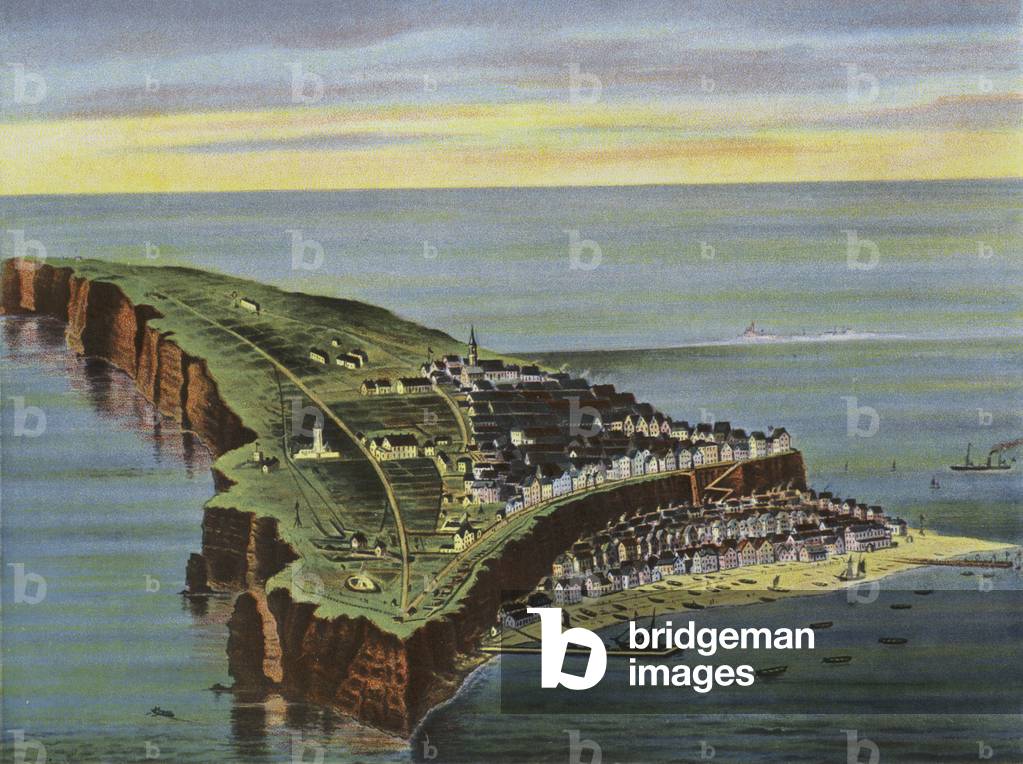 Helgoland (colour litho)